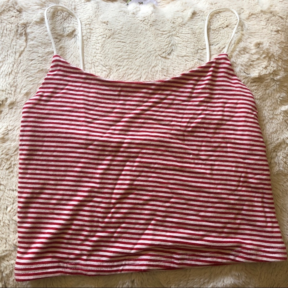 Striped Crop Top